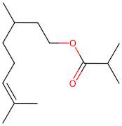 Citronellyl isobutyrate