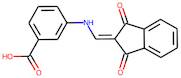 3-{[(1,3-Dioxoindan-2-ylidene)methyl]amino}benzoic acid