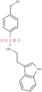 {[4-(Bromomethyl)phenyl]sulphonyl}(2-indol-3-ylethyl)amine