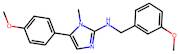 N-(3-Methoxybenzyl)-5-(4-Methoxyphenyl)-1-Methyl-1H-Imidazol-2-Amine