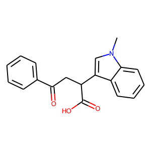 2-(1-Methylindol-3-yl)-4-oxo-4-phenylbutanoic acid