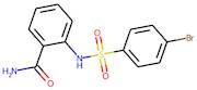 2-{[(4-Bromophenyl)sulphonyl]amino}benzamide