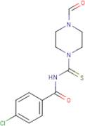 1-(4-Chlorobenzoyl)-3-(4-formylpiperazinyl)thiourea