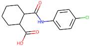 2-[(4-Chlorophenyl)carbamoyl]cyclohexane-1-carboxylic acid