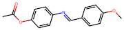 N-(4-Methoxybenzylidene)-4-Acetoxyaniline