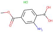 2-Amino-4-(methoxycarbonyl)benzeneboronic acid hydrochloride