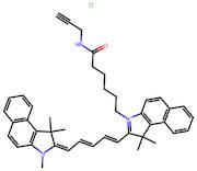 Cyanine5.5 alkyne (chloride)