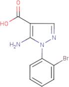 5-Amino-1-(2-bromophenyl)-1H-pyrazole-4-carboxylic acid