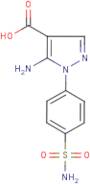 5-Amino-1-[4-(sulphamoylphenyl)-1H-pyrazole-4-carboxylic acid