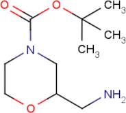 2-(Aminomethyl)morpholine, 4-BOC protected