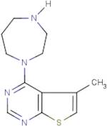 5-Methyl-4-homopiperazinothieno[2,3-d]pyrimidine