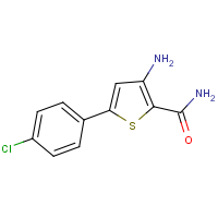 3-Amino-5-(4-chlorophenyl)thiophene-2-carboxamide