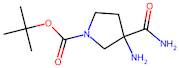 tert-Butyl 3-amino-3-carbamoylpyrrolidine-1-carboxylate