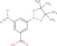 (3-Carboxy-5-nitrophenyl)boronic acid, pinacol ester