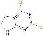 2,4-Dichloro-6,7-dihydro-5H-pyrrolo[2,3-d]pyrimidine