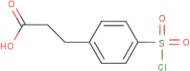4-(Chlorosulphonyl)dihydrocinnamic acid