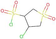 4-Chloro-1,1-dioxotetrahydrothiophene-3-sulphonyl chloride