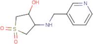4-[(Pyridin-3-ylmethyl)amino]tetrahydrothiophene-3-ol 1,1-dioxide