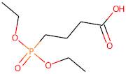 4-(Diethylphosphono)butanoic acid