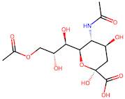 (2S,4S,5R,6R)-5-acetamido-6-((1R,2R)-3-acetoxy-1,2-dihydroxypropyl)-2,4-dihydroxytetrahydro-2H-pyr…