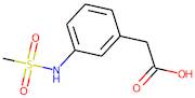 {3-[(Methylsulphonyl)amino]phenyl}acetic acid