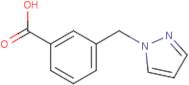 3-[(1H-Pyrazol-1-yl)methyl]benzoic acid