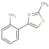 2-(2-Methyl-1,3-thiazol-4-yl)aniline