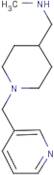 N-Methyl-1-{1-[(pyridin-3-yl)methyl]piperidin-4-yl}methylamine