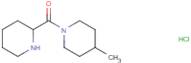 4-Methyl-1-(piperidin-2-ylcarbonyl)piperidine hydrochloride