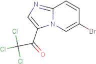 1-(6-Bromoimidazo[1,2-a]pyridin-3-yl)-2,2,2-trichloroethanone