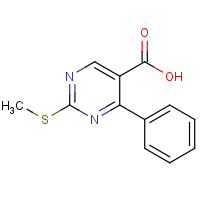 2-(Methylthio)-4-phenylpyrimidine-5-carboxylic acid