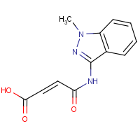 4-[(1-Methyl-1H-indazol-3-yl)amino]-4-oxobut-2-enoic acid