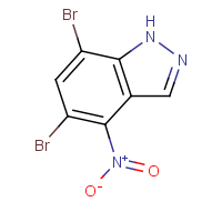 5,7-Dibromo-4-nitro-1H-indazole