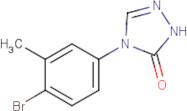 4-(4-Bromo-3-methylphenyl)-2,4-dihydro-3H-1,2,4-triazol-3-one