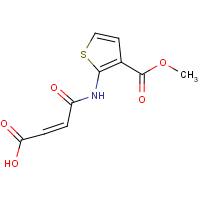 4-{[3-(Methoxycarbonyl)thien-2-yl]amino}-4-oxobut-2-enoic acid