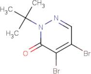 4,5-Dibromo-2-tert-butylpyridazin-3(2H)-one