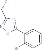 5-(2-Bromophenyl)-3-(chloromethyl)-1,2,4-oxadiazole