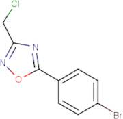 5-(4-Bromophenyl)-3-(chloromethyl)-1,2,4-oxadiazole