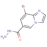 8-Bromoimidazo[1,2-a]pyridine-6-carbohydrazide