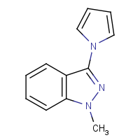 1-Methyl-3-(1H-pyrrol-1-yl)-1H-indazole