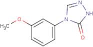 4-(3-Methoxyphenyl)-2,4-dihydro-3H-1,2,4-triazol-3-one