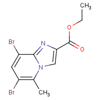 Ethyl 6,8-dibromo-5-methylimidazo[1,2-a]pyridine-2-carboxylate