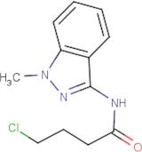 4-Chloro-N-(1-methyl-1H-indazol-3-yl)butanamide