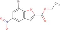 Ethyl 7-bromo-5-nitro-1-benzofuran-2-carboxylate