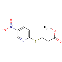 Methyl 3-[(5-nitropyridin-2-yl)thio]propanoate