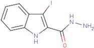 3-Iodo-1H-indole-2-carbohydrazide
