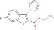 Ethyl 6-bromo-3-(1H-pyrrol-1-yl)-1-benzothiophene-2-carboxylate