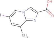 6-Iodo-8-methylimidazo[1,2-a]pyridine-2-carboxylic acid