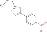 2-(4-Nitrophenyl)-5-propyl-1,3,4-oxadiazole