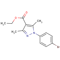 Ethyl 1-(4-bromophenyl)-3,5-dimethyl-1H-pyrazole-4-carboxylate